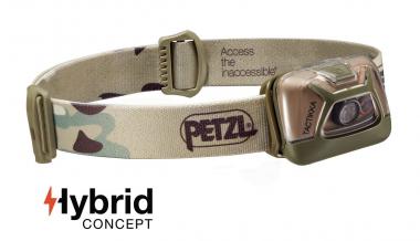 NEU! Petzl TACTIKKA® Core, schwarz oder camouflage, 200 Lumen mit Hybrid Concept camouflage