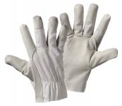 Nappa / Gewebe  Nappaleder-Handschuh 